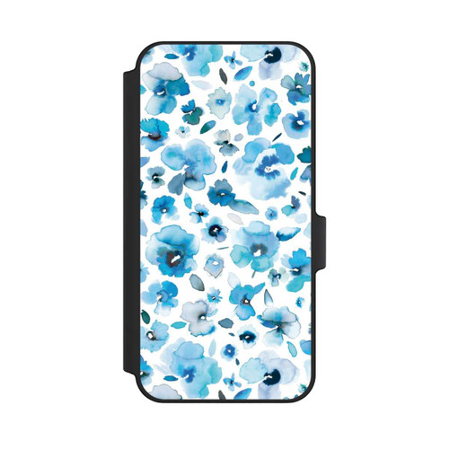 Samsung Galaxy A15 5G NIVOflip Fleurs tropicales bleues