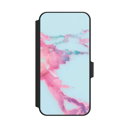 Samsung Galaxy A15 5G NIVOflip Light Blue Iridescent Vein Marble