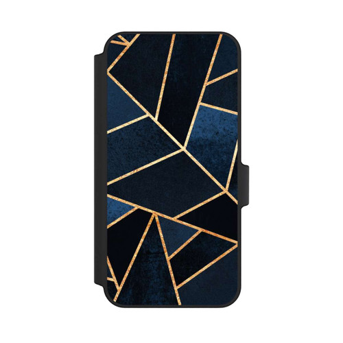 Samsung Galaxy A15 5G NIVOflip Imprimé Pierre Or Marine