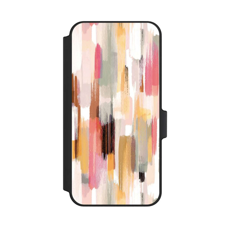 Galaxy A15 5G NIVOflip Coups de pinceau abstraits Nuances d'automne