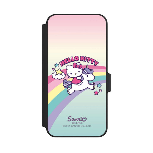 Samsung Galaxy A15 5G NIVOflip Hello Kitty Regenbogen 