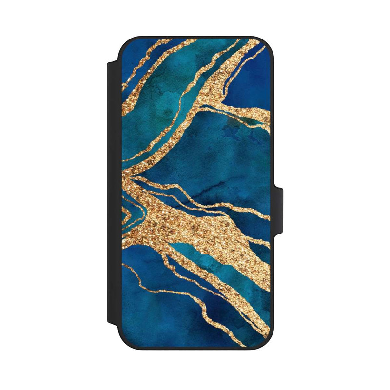 Galaxy A15 5G NIVOflip Pierre précieuse Or Bleu