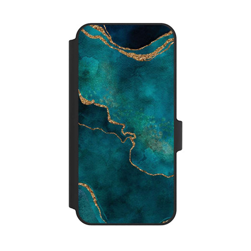 Samsung Galaxy A15 5G NIVOflip Edelstein glänzend aquamarin