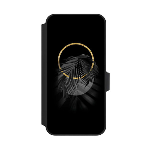 Samsung Galaxy A15 5G NIVOflip Feuille tropicale noire