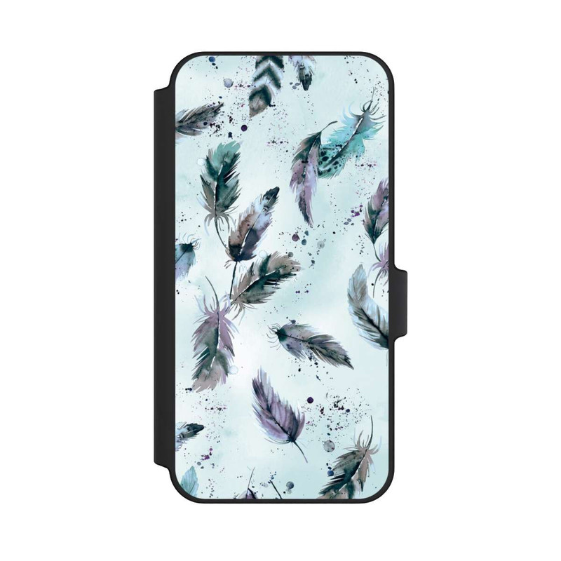 Galaxy A15 5G NIVOflip Magical Feathers Soft Blue