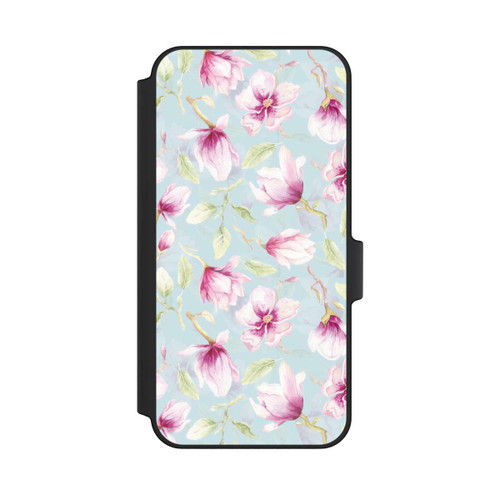 Samsung Galaxy A15 5G NIVOflip Magnolias sur bleu
