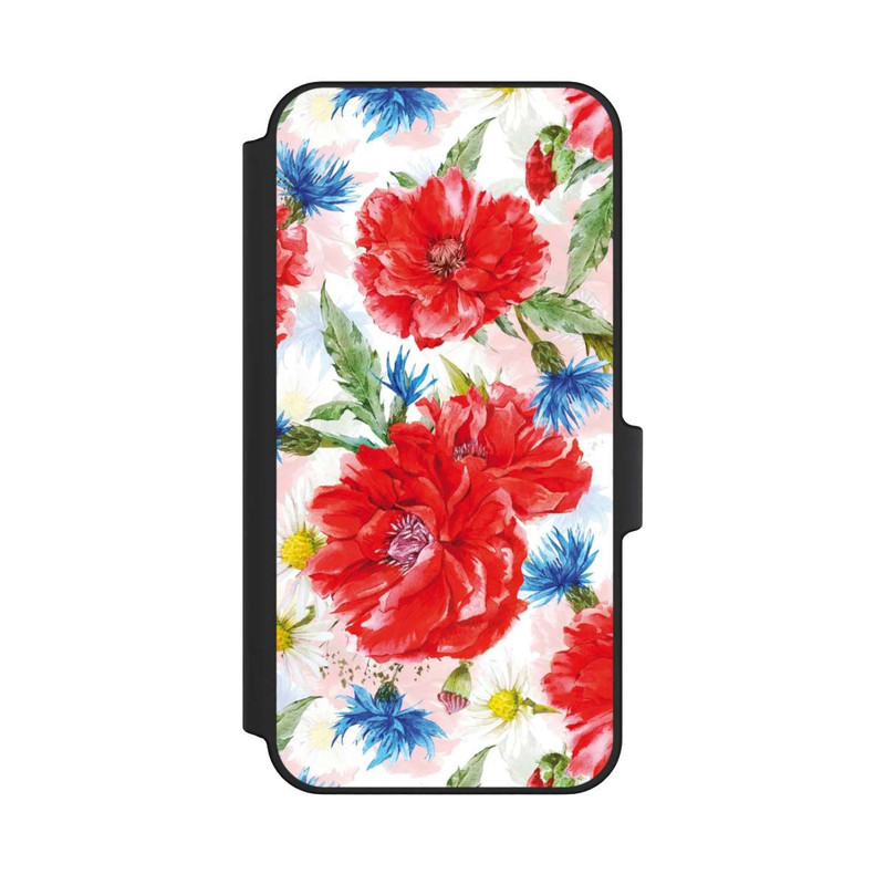 Galaxy A15 5G NIVOflip Prairie d'Été, Bleuets et Coquelicots