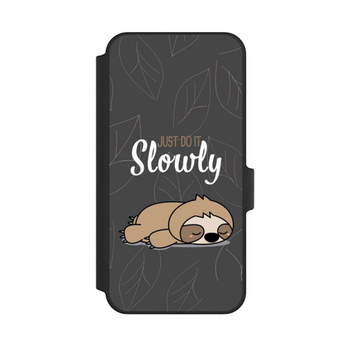 Samsung Galaxy A15 5G NIVOflip Just Do It Slowly Sloth Grey