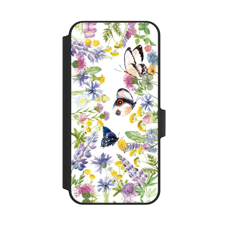 Galaxy A15 5G NIVOflip Fleurs Printanières et Papillons