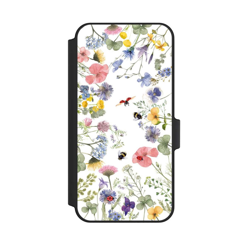 Galaxy A15 5G NIVOflip Fleurs Printanières et Abeilles