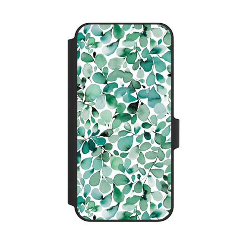 Samsung Galaxy A15 5G NIVOflip Feuilles feuillues à motif aquarelle