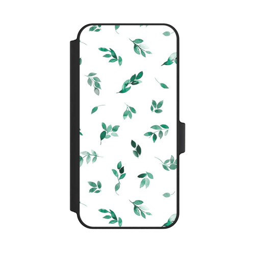 Samsung Galaxy A15 5G NIVOflip Feuilles d'automne Eucalyptus vert