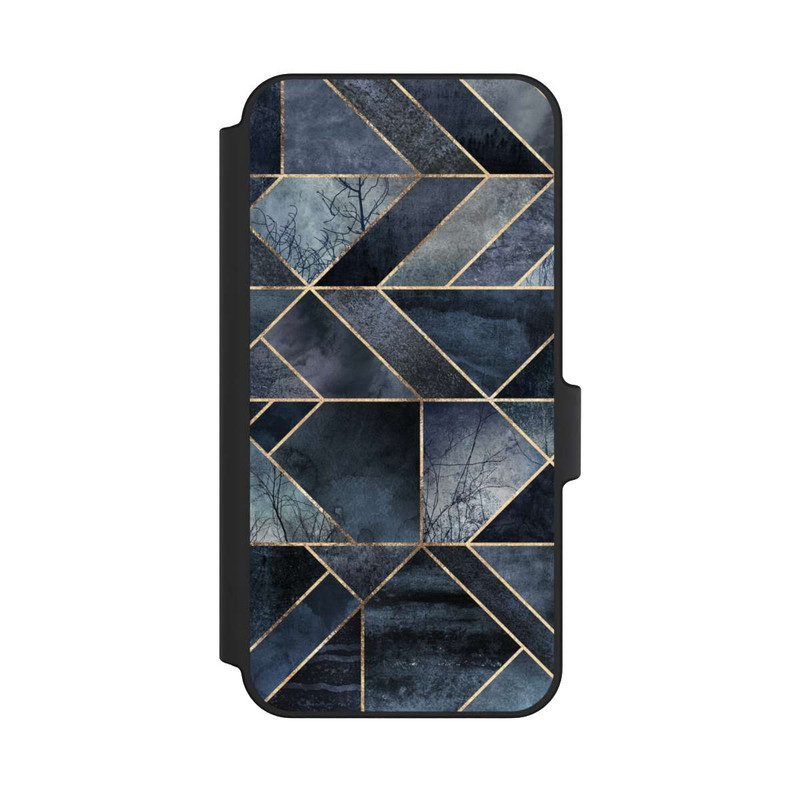 Galaxy A15 5G NIVOflip Abstract Nature-Dark Blue