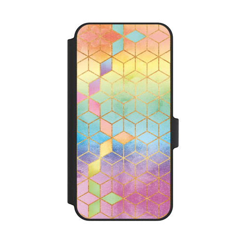 Samsung Galaxy A15 5G NIVOflip Cubes Arcs-en-ciel