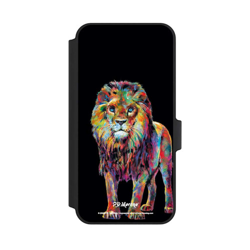 Samsung Galaxy A15 5G NIVOflip Löwe Bunte Kunst von P.D. Moreno