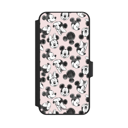 Samsung Galaxy A15 5G NIVOflip Minnie &amp; Mickey Many Faces Pink