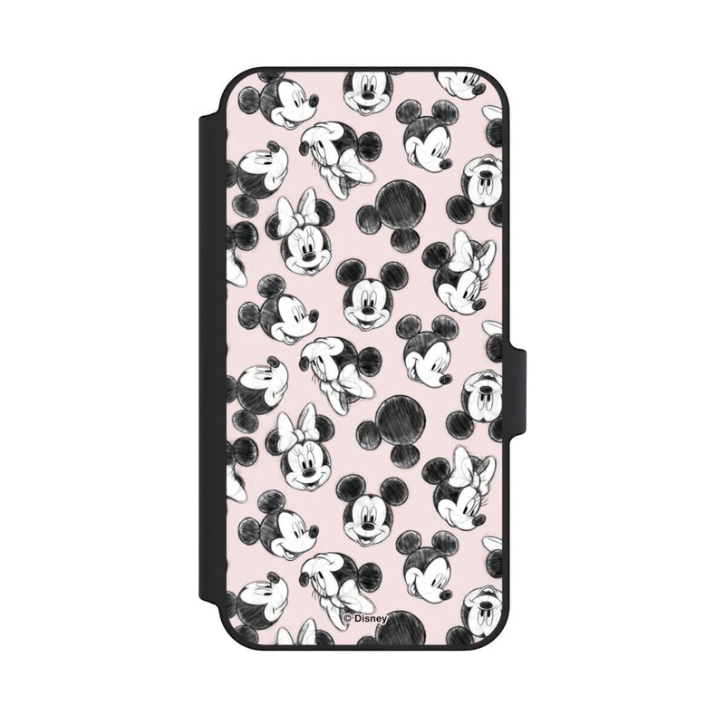Galaxy A15 5G NIVOflip Minnie & Mickey Viele Gesichter Pink