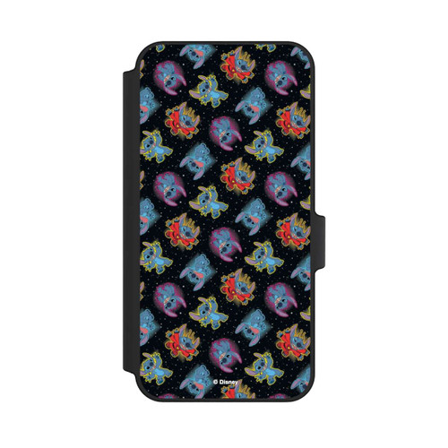 Samsung Galaxy A15 5G NIVOflip Stitch Pattern Black