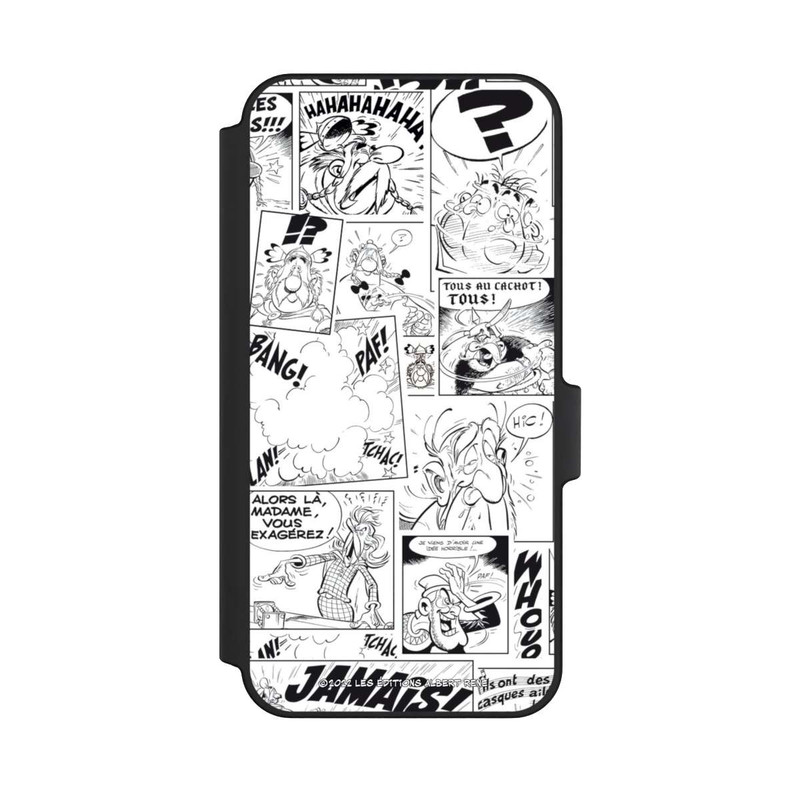 Galaxy A15 5G NIVOflip BD Astérix Blanc & Noir