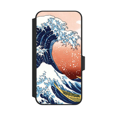 Samsung Galaxy A15 5G NIVOflip La Grande Vague de Kanagawa Rouge