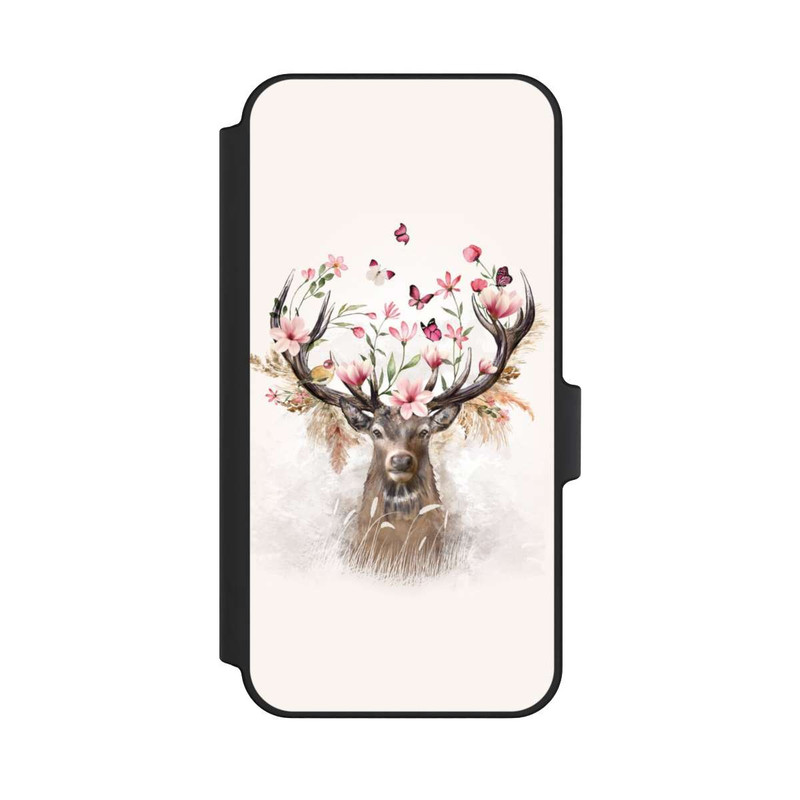 Galaxy A15 5G NIVOflip Cerf & Fleurs