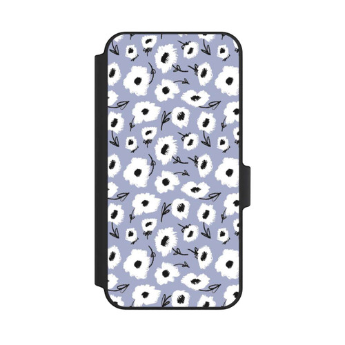 Samsung Galaxy A15 5G NIVOflip Flower Pattern Lila