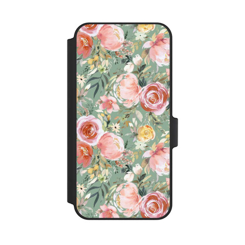 Samsung Galaxy A15 5G NIVOflip Bouquet de Pivoines Pastelles
