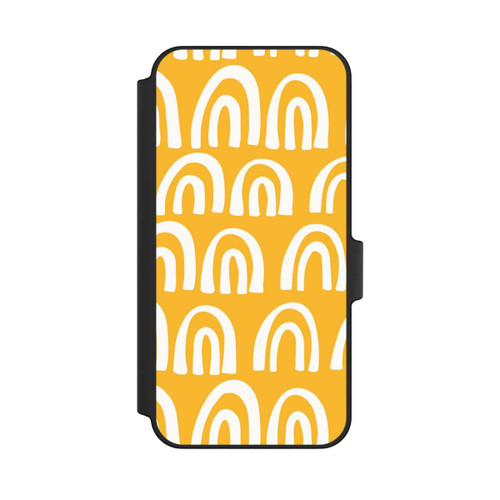 Samsung Galaxy A15 5G NIVOflip Arcs-en-ciel Peints Jaunes