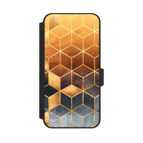 Samsung Galaxy A15 5G NIVOflip Cubes Dorés
