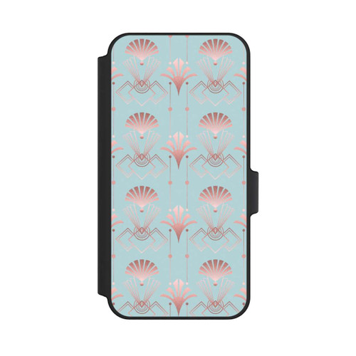 Samsung Galaxy A15 5G NIVOflip Art Deco Rose Gold Elegance Blue