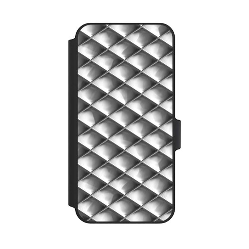 Samsung Galaxy A15 5G NIVOflip Carrés argentés Glamour