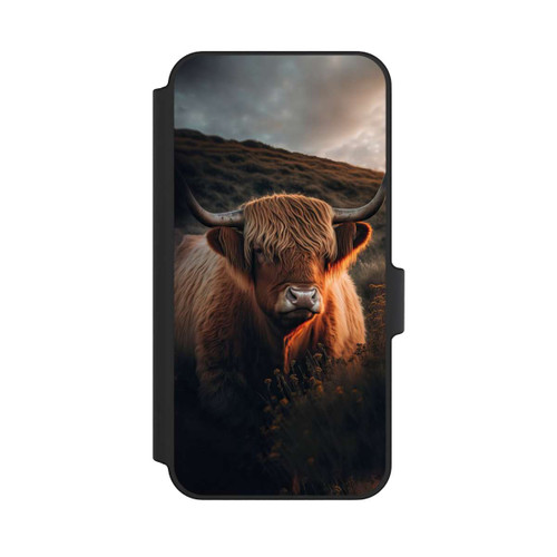 Samsung Galaxy A15 5G NIVOflip Highland Cow With Big Horns with AI
