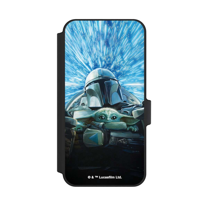 Galaxy A15 5G NIVOflip Grogu et Mando Flying Blue