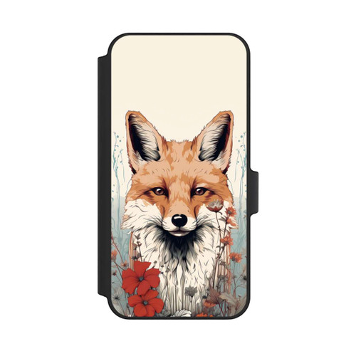 Samsung Galaxy A15 5G NIVOflip  Fox with Flowers