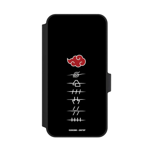Samsung Galaxy A15 5G NIVOflip Akatsuki Mitgliedssymbole Schwarz