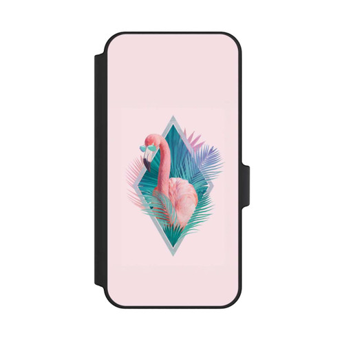Samsung Galaxy A15 5G NIVOflip Tropical Leaves Flamingo