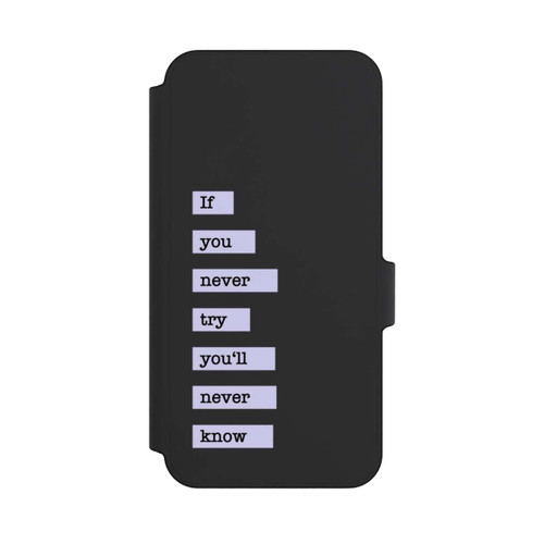 Samsung Galaxy A15 5G NIVOflip If You Try Blue Transparent