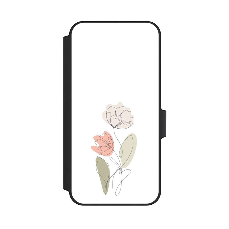 Galaxy A15 5G NIVOflip Blume Line Art Beige