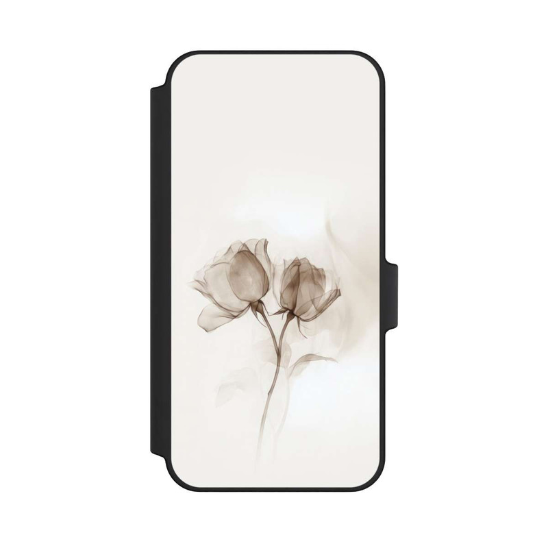 Galaxy A15 5G NIVOflip Braune Rose Blume Nebel