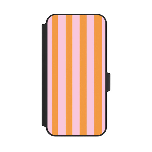 Samsung Galaxy A15 5G NIVOflip Orange And Pink Stripes