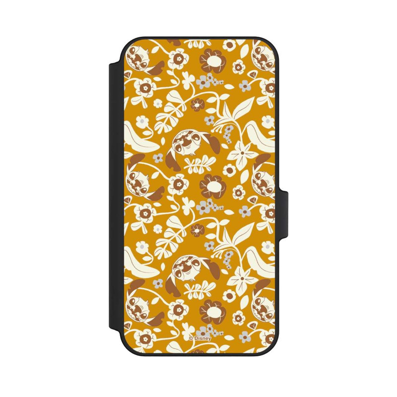Galaxy A15 5G NIVOflip Stitch Floral Mustard Pattern