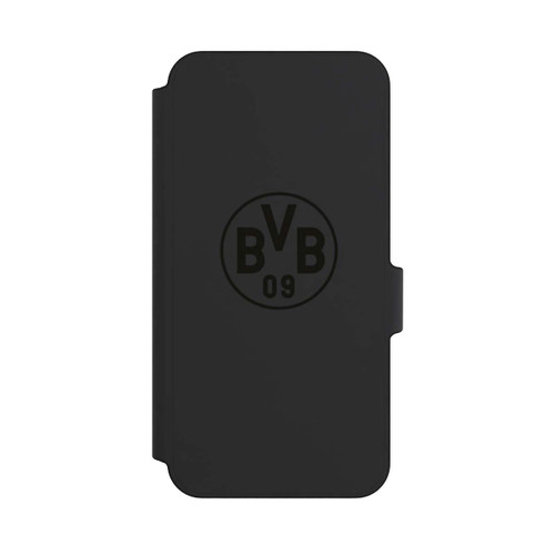 Samsung Galaxy A15 5G NIVOflip BVB Logo Schwarz Transparent