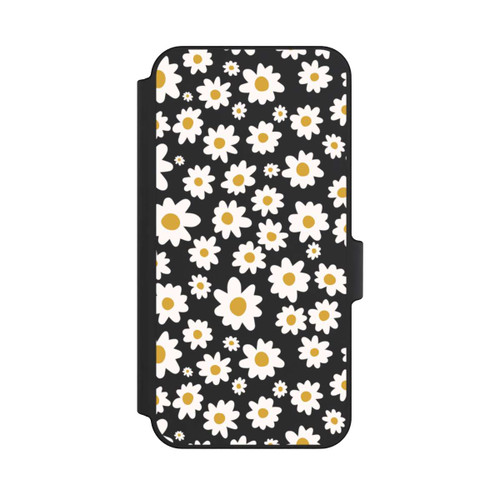 Samsung Galaxy A15 5G NIVOflip Daisy Flower Seamless Pattern Transparent