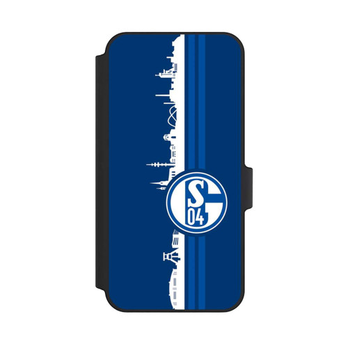 Samsung Galaxy A15 5G NIVOflip Schalke 04 Skyline Blau