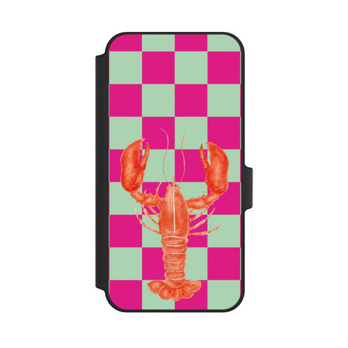 Samsung Galaxy A15 5G NIVOflip Pink Checkers Lobster