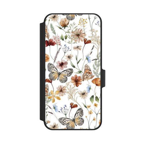 Samsung Galaxy A15 5G NIVOflip Wildflowers and Butterflies Pattern