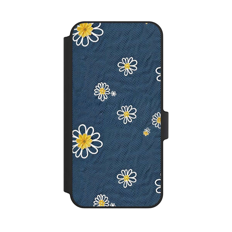 Galaxy A15 5G NIVOflip Jeans Flowers Pattern with AI