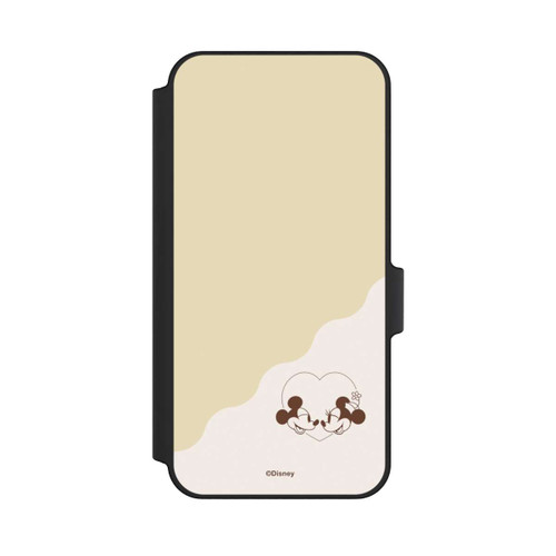 Samsung Galaxy A15 5G NIVOflip Mickey and Minnie Love Heart Beige