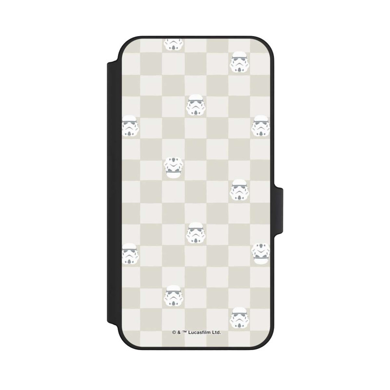 Galaxy A15 5G NIVOflip Stormtrooper Checked Pattern Beige