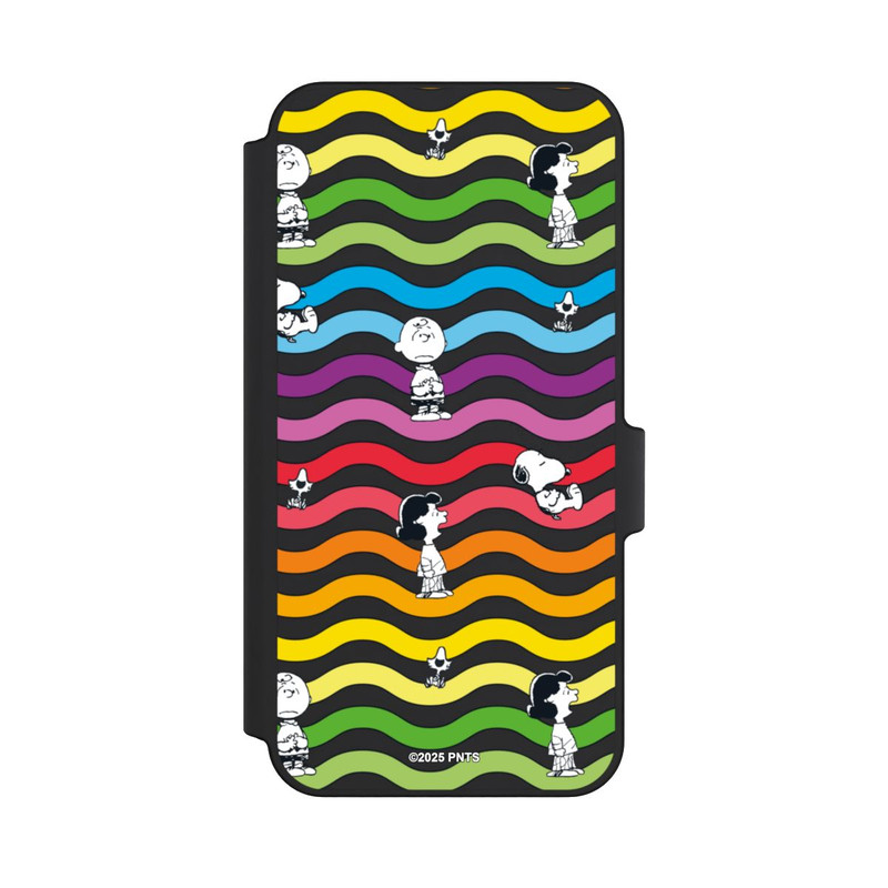 Galaxy A15 5G NIVOflip Snoopy Pattern Rainbow Transparent